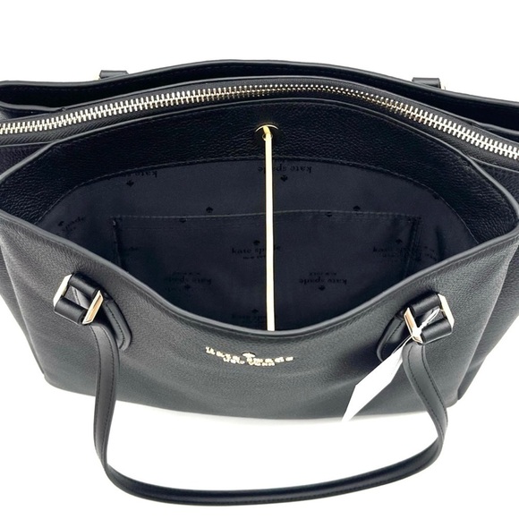 Kate Spade Monet Large Compartment Tote Bag Black (NWT) - Picture 10 of 12